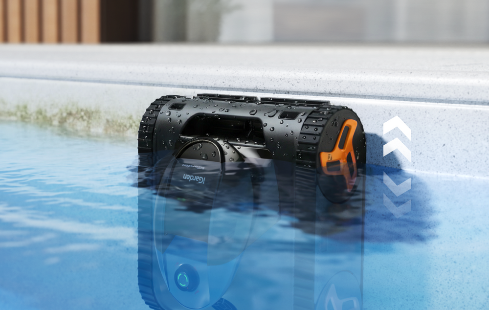 Umfassende Reinigung über die Wasserlinie