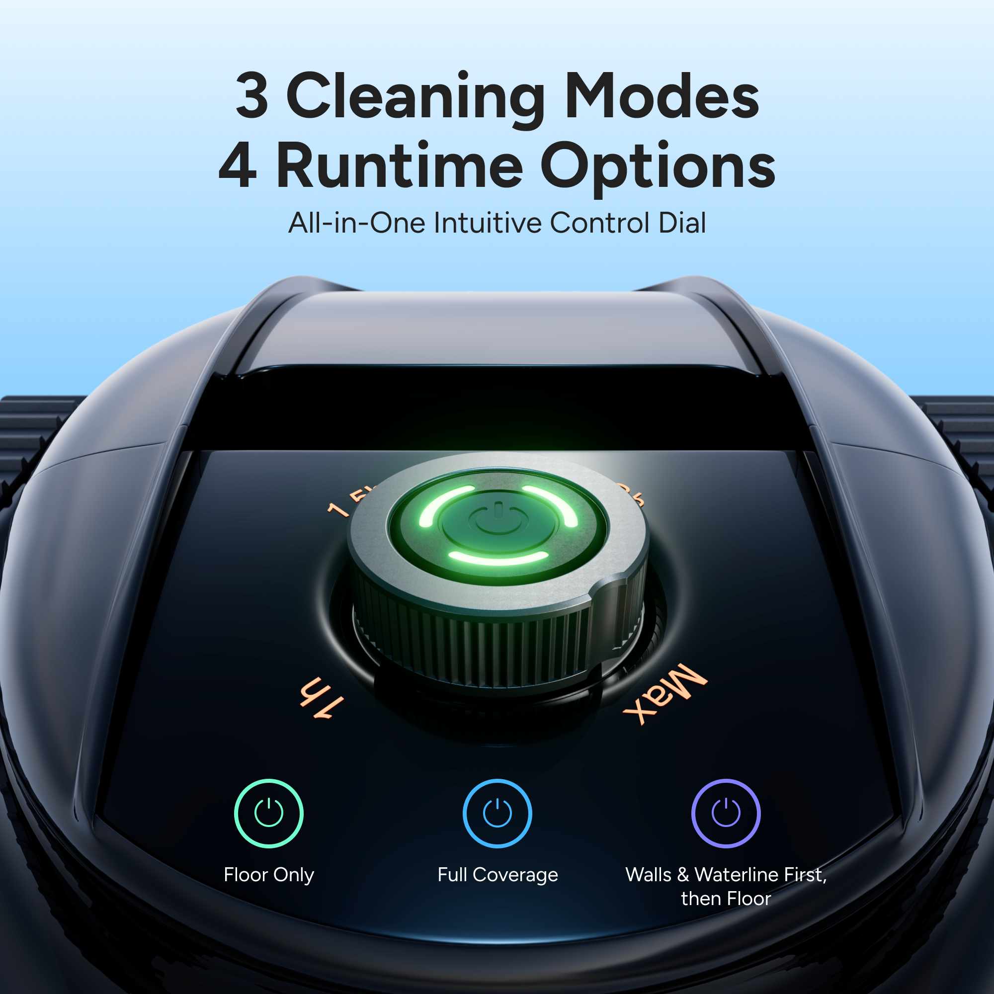 iGarden Pool Cleaner KN35/KN55 3 Cleaning Modes