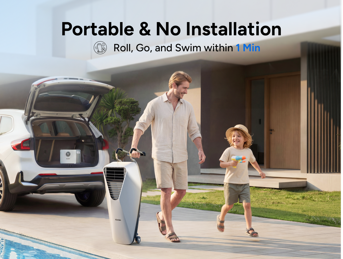 iGarden Jet de natation portable série X